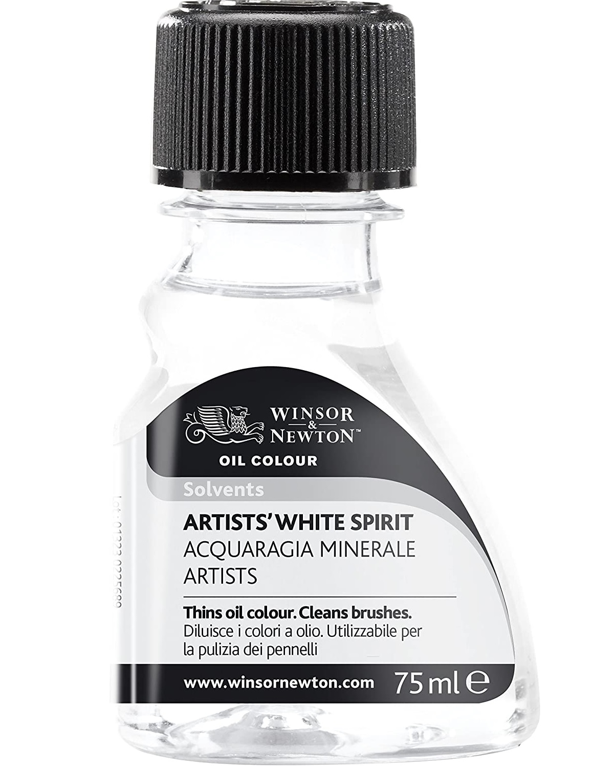 W 2921738 WINSOR & NEWTON                                              | AGUARRAS ARTIST´S WHITE SPIRIT X 75 ML                                                                                                                                                                                                                    